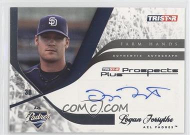 2008 TRISTAR Prospects Plus - Farm Hands Authentic Autograph #FH-LF - Logan Forsythe