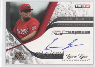 2008 TRISTAR Prospects Plus - Farm Hands Authentic Autograph #FH-LL - Lance Lynn