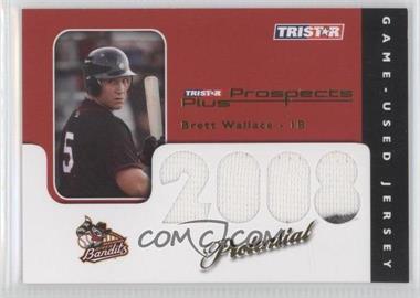 2008 TRISTAR Prospects Plus - PROtential Game Used - Gold #P-BW - Brett Wallace /25