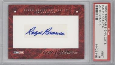 2008 TRISTAR Signa Cuts Cut Autographs - [Base] #_RABR - Ralph Branca /130 [PSA 9 MINT]