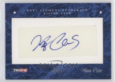 2008 TRISTAR Signa Cuts Cut Autographs - Hidden Treasures - Blue #_KOCL - Koby Clemens /12