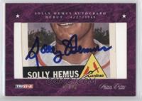 Solly Hemus #/28