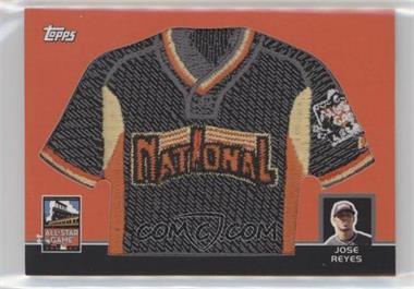 2008 Topps - All-Star Game Manufactured Relic Patch #CPR-JR - Jose Reyes /499