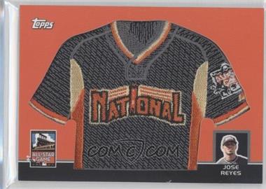 2008 Topps - All-Star Game Manufactured Relic Patch #CPR-JR - Jose Reyes /499