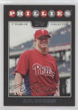 2008 Topps - [Base] - Black #18 - J.D. Durbin /57