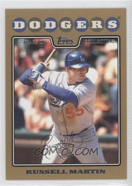 2008 Topps - [Base] - Gold Border #190 - Russell Martin /2008