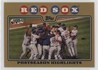 Postseason Highlights - Boston Red Sox Team #/2,008