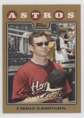 2008 Topps - [Base] - Gold Border #249 - Chris Sampson /2008