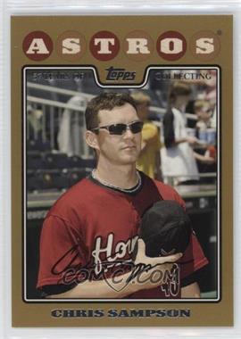 2008 Topps - [Base] - Gold Border #249 - Chris Sampson /2008