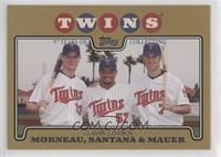 Classic Combos - Justin Morneau, Johan Santana, Joe Mauer #/2,008