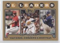 League Leaders - Jose Valverde, Francisco Cordero, Trevor Hoffman #/2,008