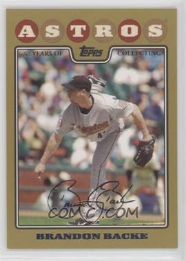 2008 Topps - [Base] - Gold Border #421 - Brandon Backe /2008