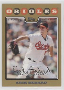 2008 Topps - [Base] - Gold Border #51 - Erik Bedard /2008