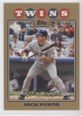 2008 Topps - [Base] - Gold Border #583 - Nick Punto /2008