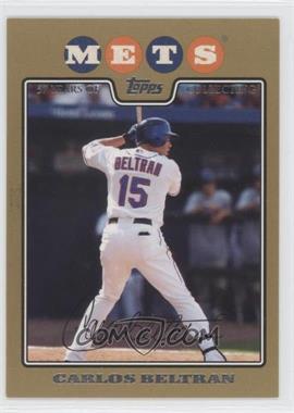 2008 Topps - [Base] - Gold Border #610 - Carlos Beltran /2008