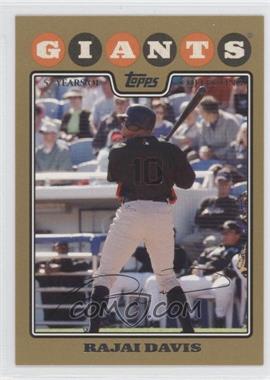 2008 Topps - [Base] - Gold Border #646 - Rajai Davis /2008