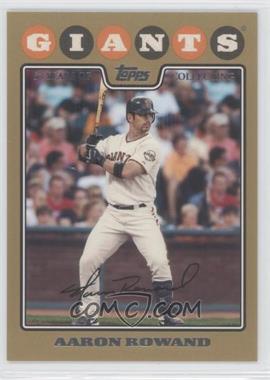 2008 Topps - [Base] - Gold Border #655 - Aaron Rowand /2008