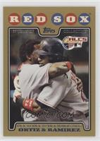 Postseason Highlights - David Ortiz, Manny Ramirez #/2,008