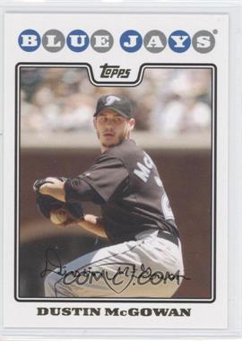 2008 Topps - [Base] - Gold Foil #187 - Dustin McGowan