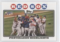 Postseason Highlights - Boston Red Sox Team