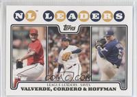 League Leaders - Jose Valverde, Francisco Cordero, Trevor Hoffman