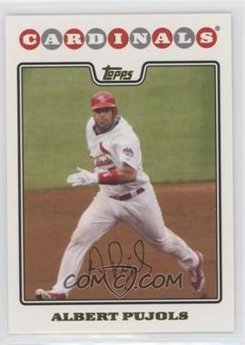 2008 Topps - [Base] - Gold Foil #490 - Albert Pujols