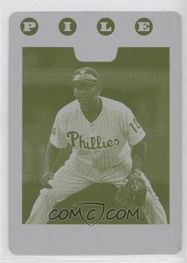 2008 Topps - [Base] - Printing Plate Yellow #184 - Tadahito Iguchi /1