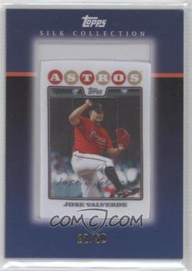 2008 Topps - [Base] - Silk Framed #_JOVA - Jose Valverde /50