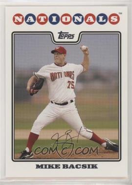 2008 Topps - [Base] #133 - Mike Bacsik