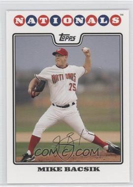 2008 Topps - [Base] #133 - Mike Bacsik