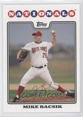 2008 Topps - [Base] #133 - Mike Bacsik