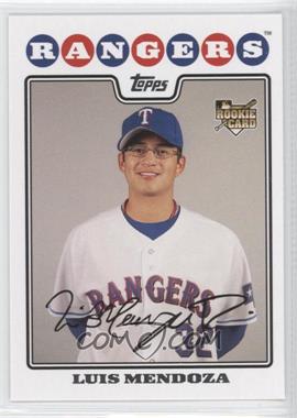 2008 Topps - [Base] #153 - Luis Mendoza