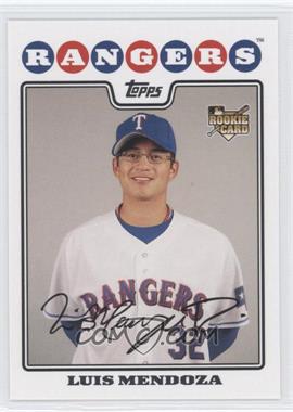 2008 Topps - [Base] #153 - Luis Mendoza