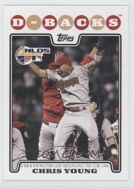 2008 Topps - [Base] #179 - Postseason Highlights - Chris Young