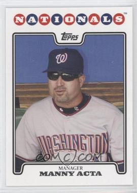 2008 Topps - [Base] #242 - Manny Acta