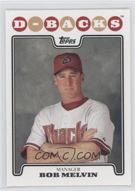 2008 Topps - [Base] #27 - Bob Melvin