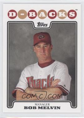 2008 Topps - [Base] #27 - Bob Melvin