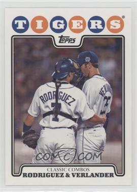 2008 Topps - [Base] #288 - Classic Combos - Ivan Rodriguez, Justin Verlander