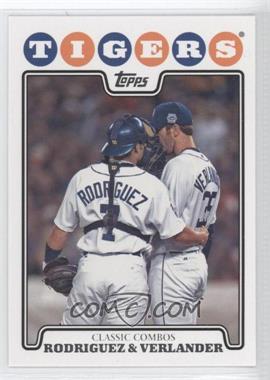 2008 Topps - [Base] #288 - Classic Combos - Ivan Rodriguez, Justin Verlander