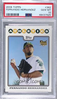 2008 Topps - [Base] #362 - Fernando Hernandez [PSA 10 GEM MT]