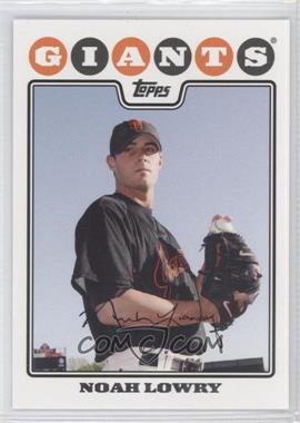 2008 Topps - [Base] #523 - Noah Lowry