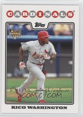 2008 Topps - [Base] #591 - Rico Washington