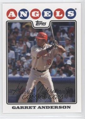 2008 Topps - [Base] #611 - Garret Anderson