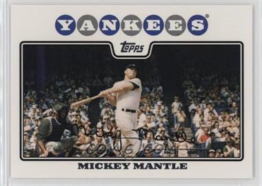 2008 Topps - [Base] #7 - Mickey Mantle [EX to NM]