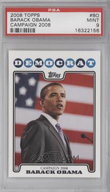 2008 Topps - Campaign 2008 #C08-BO - Barack Obama [PSA 9 MINT]