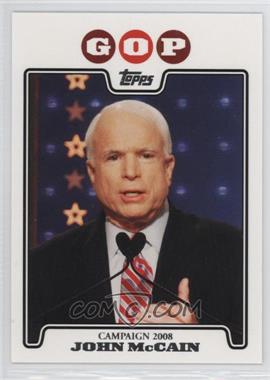 2008 Topps - Campaign 2008 #C08-JM - John McCain