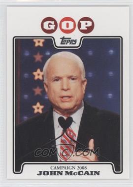 2008 Topps - Campaign 2008 #C08-JM - John McCain