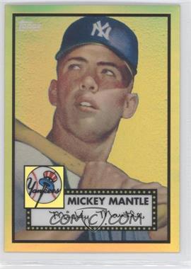 2008 Topps - Factory Set Mickey Mantle Chrome - Gold Refractor #MMR-52 - Mickey Mantle