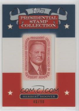 2008 Topps - Framed Presidential Stamp Collection #HH1 - Herbert Hoover /90