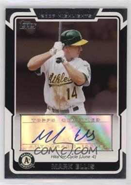 2008 Topps - Highlights Autographs #HA-ME - Mark Ellis